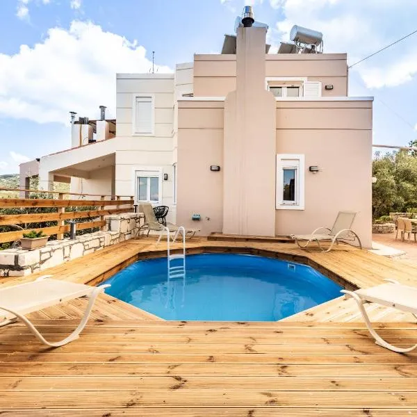 Villa Olive with Pool & SeaView, hotel v destinaci Agia Pelagia