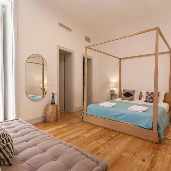 FLH Lux Baixa Flat - Historical Center near Tejo River, hotell i Lissabon