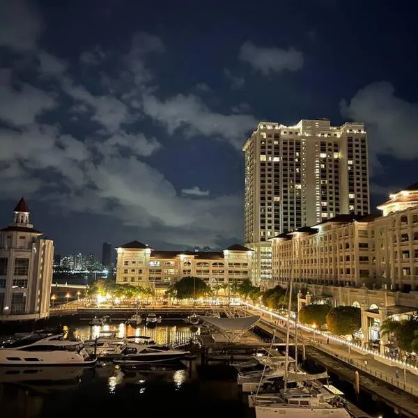 2Beds Seaview Straits Quay comes with Carpark and Hothub, hotell i Bagan Jermal