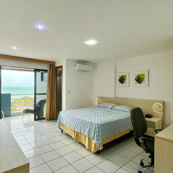Paradise 204 Praia Flat - NBI - Vista x Mar Ponta Negra - Foto 3