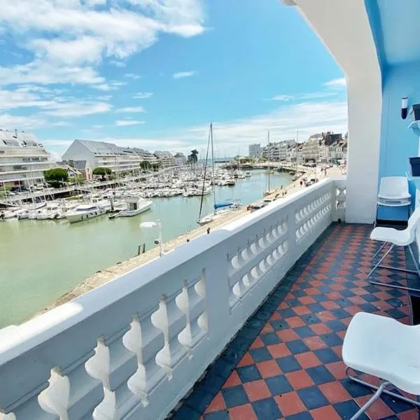 Appt. T3 type Haussmannien vue mer sur port, hotel v destinácii Le Pouliguen