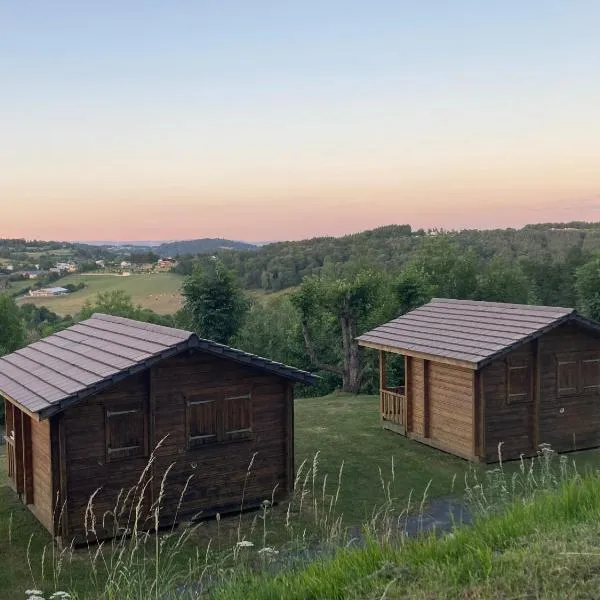 Camping Sérendipité, hotel em Neuvéglise