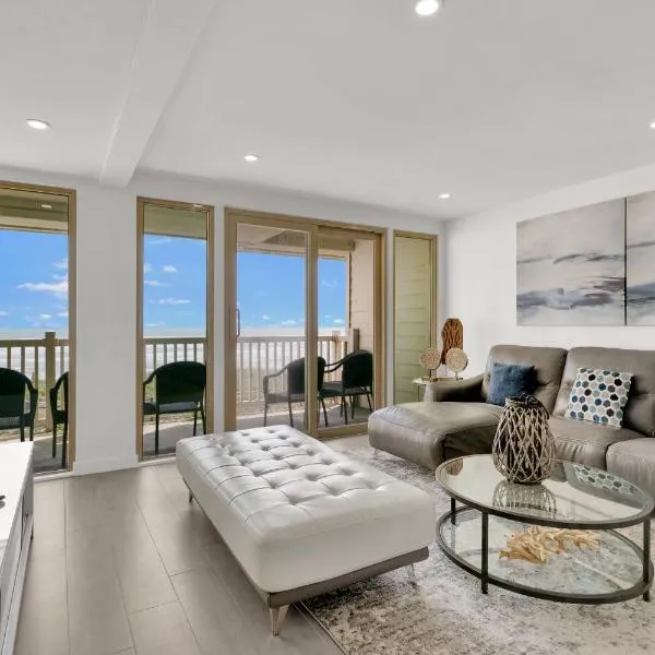 Spectacular Ocean-View Condo in Beachfront Resort, Heated Pool, hotel en South Padre Island