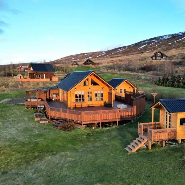 Eys Cabin, hotel em Sveinbjarnargerði