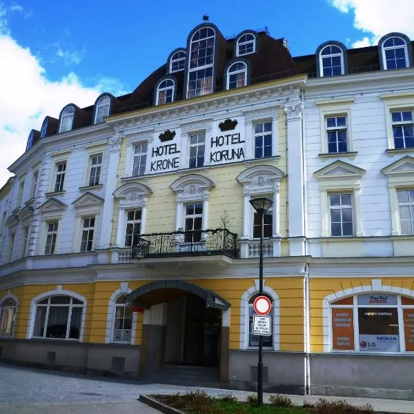 Hotel Koruna, hotell i Jeseník