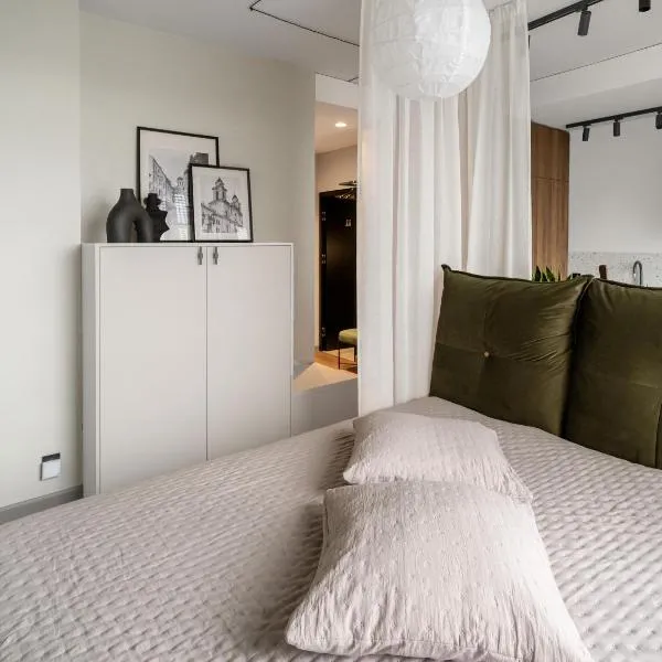 Cosy Panoramic Studio in the center for 1-2 pers., hotel in Kaunas