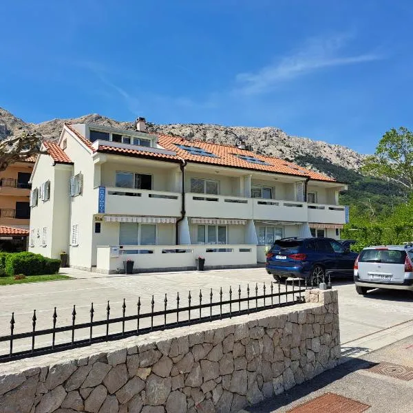 Apartments Fran, hotelli kohteessa Baška
