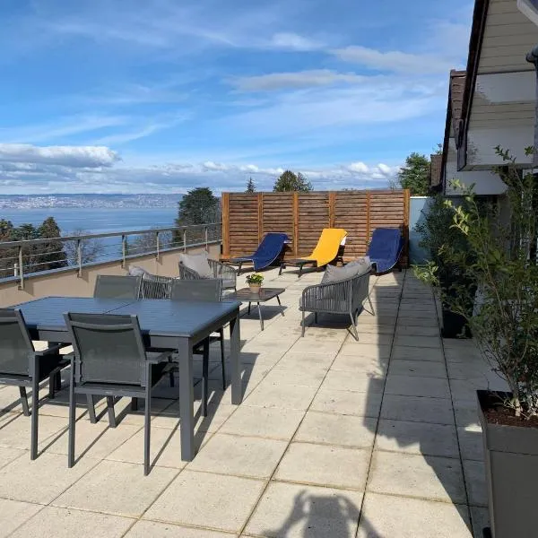La terrasse du Leman, hotel di Publier