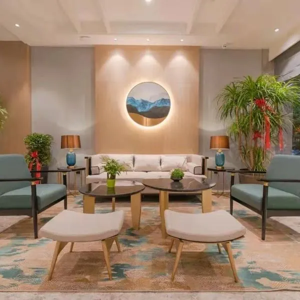 义乌曼卡兰酒店国际商贸城店Yiwu kaiding Hotel, hotel v destinaci I-wu