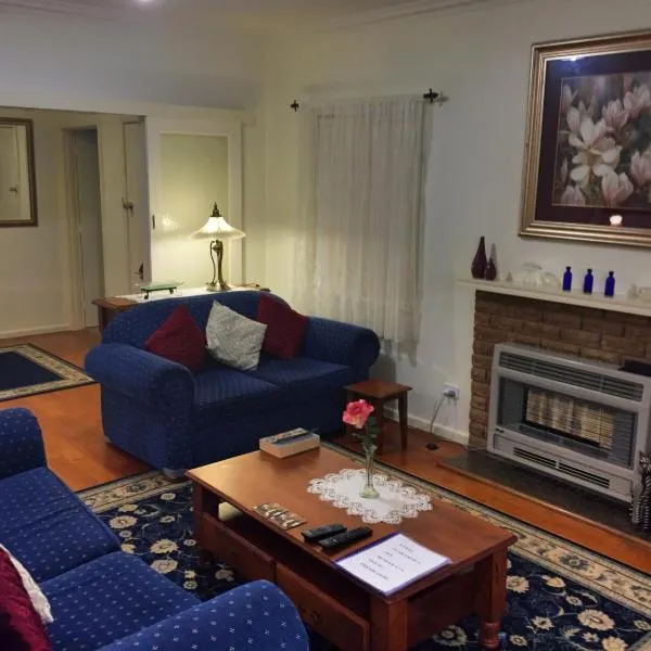 Admurraya House Bed & Breakfast, hotell i Rutherglen