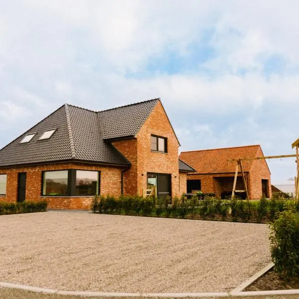 Luxe Vakantiewoning De Veldhoek, hotel v destinaci Wingene