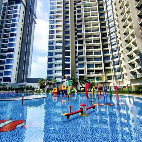 Atlantis Residence Melaka-2bedroom-8pax-free WiFi，位于马六甲的酒店