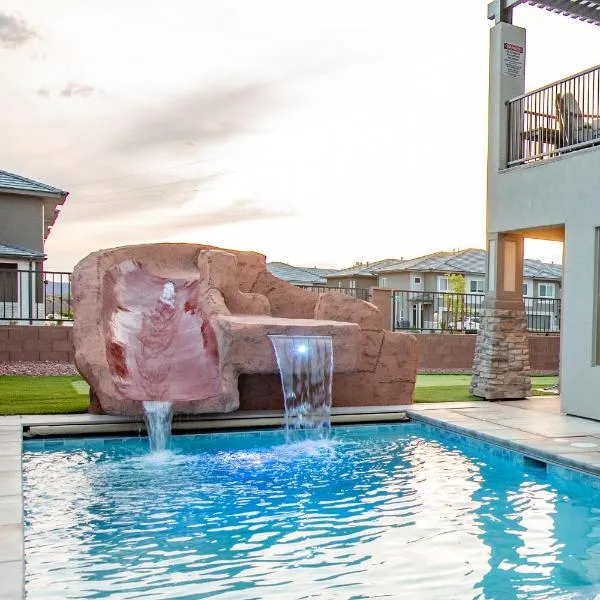 The Pad Spacious Luxury Retreat Sleeps 23, Private Pool, Spa, Game Room and More, hotel v destinaci Hurricane
