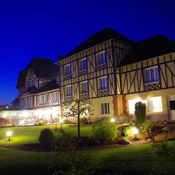 Logis Hôtel & Restaurant La Villa des Houx, hotel v destinaci Aumale