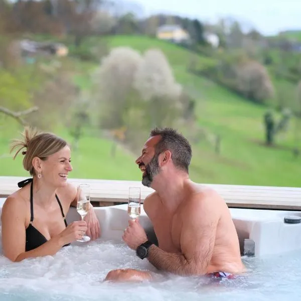 Wohlfuehloase am Trausdorfberg mit Sauna/Whirlpool, hotel a Hartmannsdorf