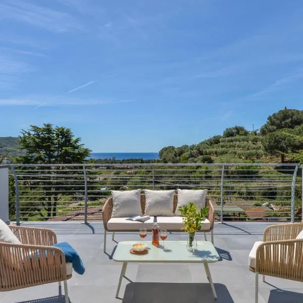 Villa Serena vista mare, hotel in Lacona