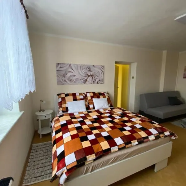 Rodinný apartmán 3+1 (65 m² ) v plném vybavení se nachází v krásné vesničce Horní Město na úpatí hor v oblasti Jeseníků, hotel en Tvrdkov