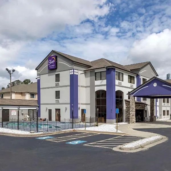 Sleep Inn & Suites Augusta West Near Fort Eisenhower, hotel Grovetownban