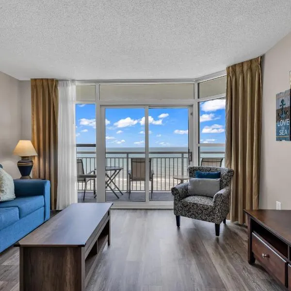 Breathtaking 2BR Condo w Floor-to-Ceiling Windows Overlooking Ocean, hotel in Myrtle Beach