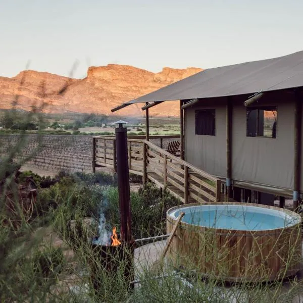 AfriCamps at de Pakhuys, Cederberg, hotel Cederbergben