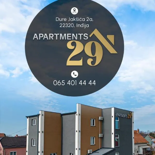 Viesnīca Apartments 29 pilsētā Pećinci