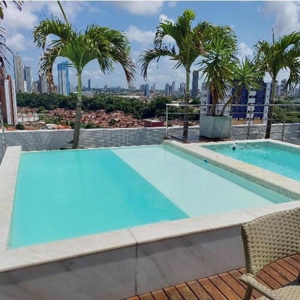 Lindo Flat no Manaira Apart Hotel 502A - Foto 4