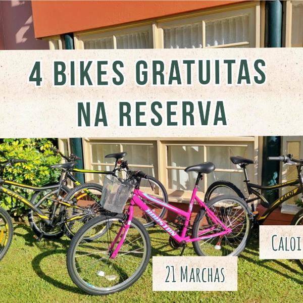 Belíssimo Duplex a 500m Lago Neg 3Q 4bikes Churrasq lareira Ar QF - Foto 4