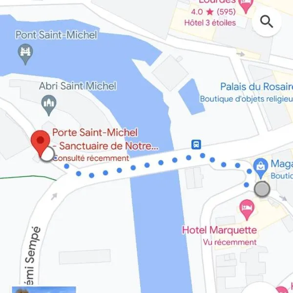 Chambre chez Marie et Didier 1 minute à pied du sanctuaire de Lourdes, ξενοδοχείο στη Λούρδη