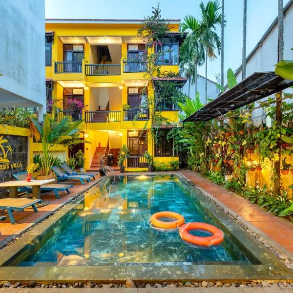 Hoi An Green Riverside Oasis Villa、ホイアンのホテル