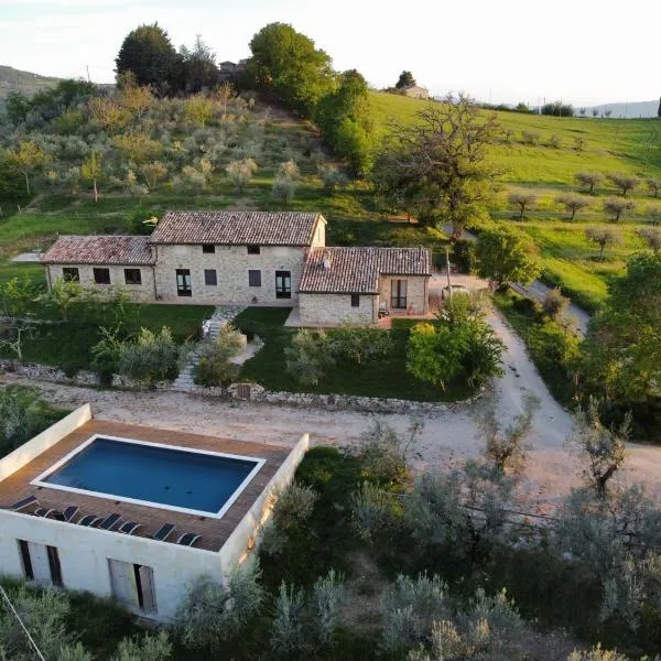 Agriturismo Sant'Angelo holiday farm, hotel a Gualdo Cattaneo