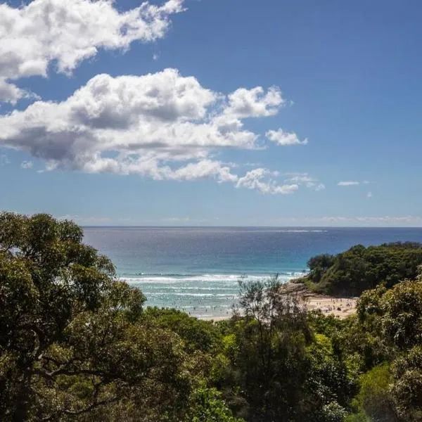 Mooloomba 117 + 1 min to Cylinder Beach, hotel v destinaci Point Lookout