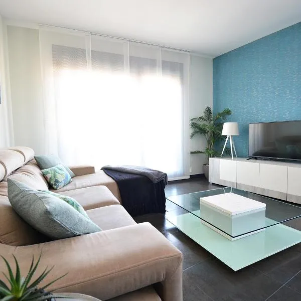 Apartamento con piscina en Portonovo, Sanxenxo, hotel v destinaci Portonovo