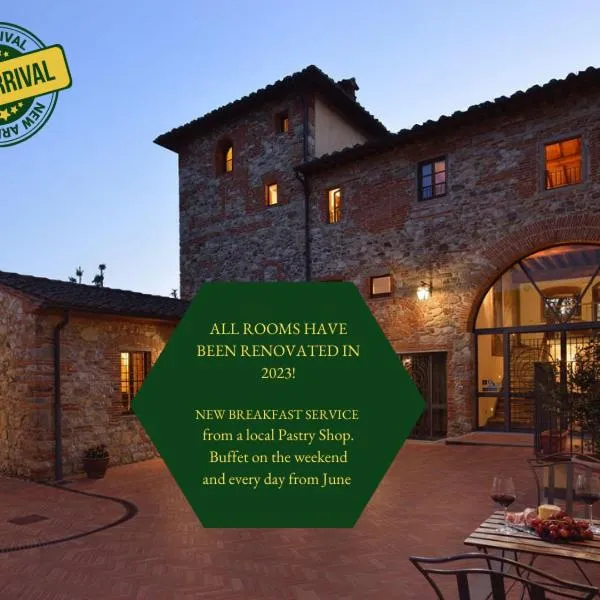 Borgo Antico Casalbosco Holiday Home & Winery、Santomato のホテル