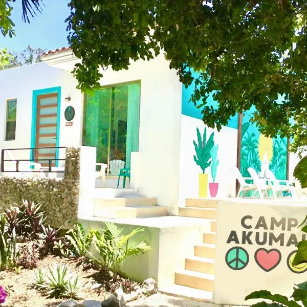 CAMP AKUMAL - Hosted Family Bungalows, hotel v destinaci Akumal