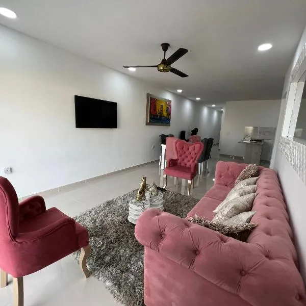 Hermoso apartamento central, viešbutis mieste Monterija