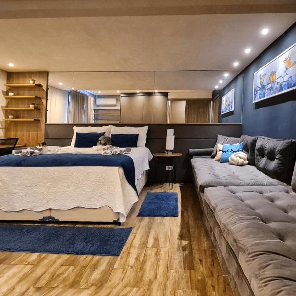 Loft Lindo com Ar Condic, WIFI, Perto de Capivari