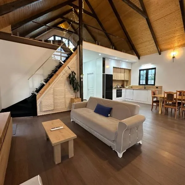 Qafqaz Suite Wood Stack, hotel in Gabala