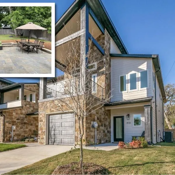 Stylish townhome near AT&T Stadium, Globe Life, Six Flags & More, hotel in Arlington