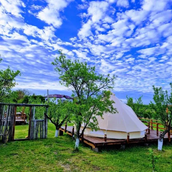 Glamping Livada cu lavanda, מלון בPotlogi