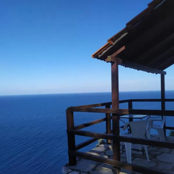Double studio room by the sea, hotel v destinaci Tsagarada