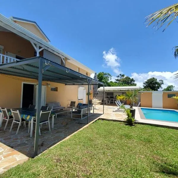 Villa bassin bleu, hotel v destinaci Gourbeyre