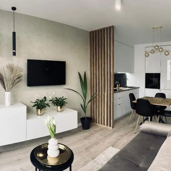 Nowoczesny apartament z garażem Morelova, hotel in Gdańsk