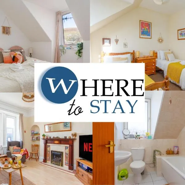 Bright 2bed apartment in Galashiels City Centre, hotel v destinaci Galashiels