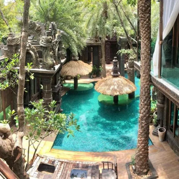 KhgeMa NuanJun Pool Villa Gallery Resort, hotel di Ban Huai Yai