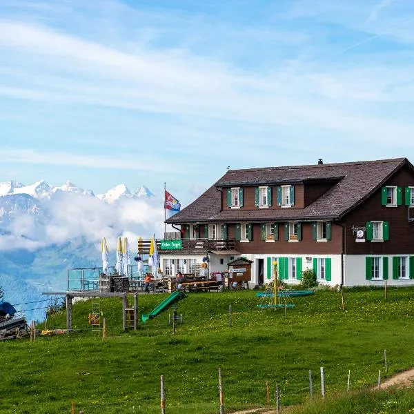 Rigi-Burggeist Alpine Guesthouse、ゲルサウのホテル