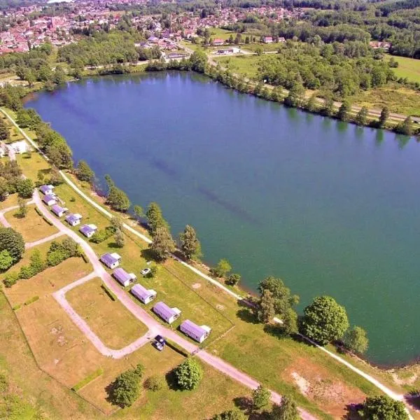 Champagney에 위치한 호텔 Camping Les Ballastières - Vosges du Sud