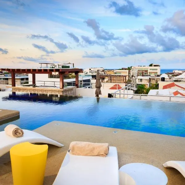 Soul Beach Boutique Hotel & Spa, hotell i Playa del Carmen