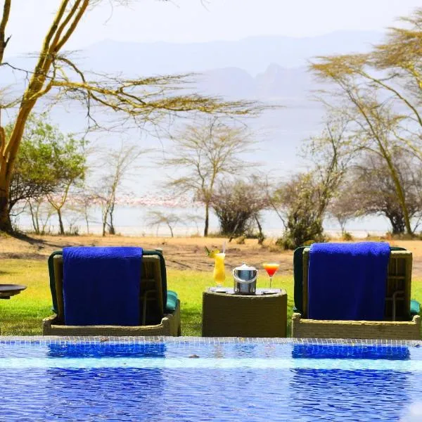 Lake Elmenteita Serena Camp, hotel v destinaci Mbaruk