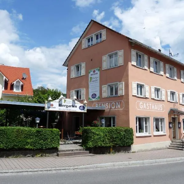 Gasthaus Traube, Ludwigshafen, Bodensee, Seenah gelegen, hotel Bodman-Ludwigshafenben