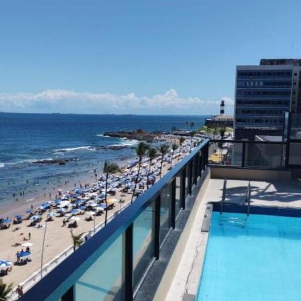 Apartamento na Barra farol da barra salvador bahia vista ao mar - Foto 4